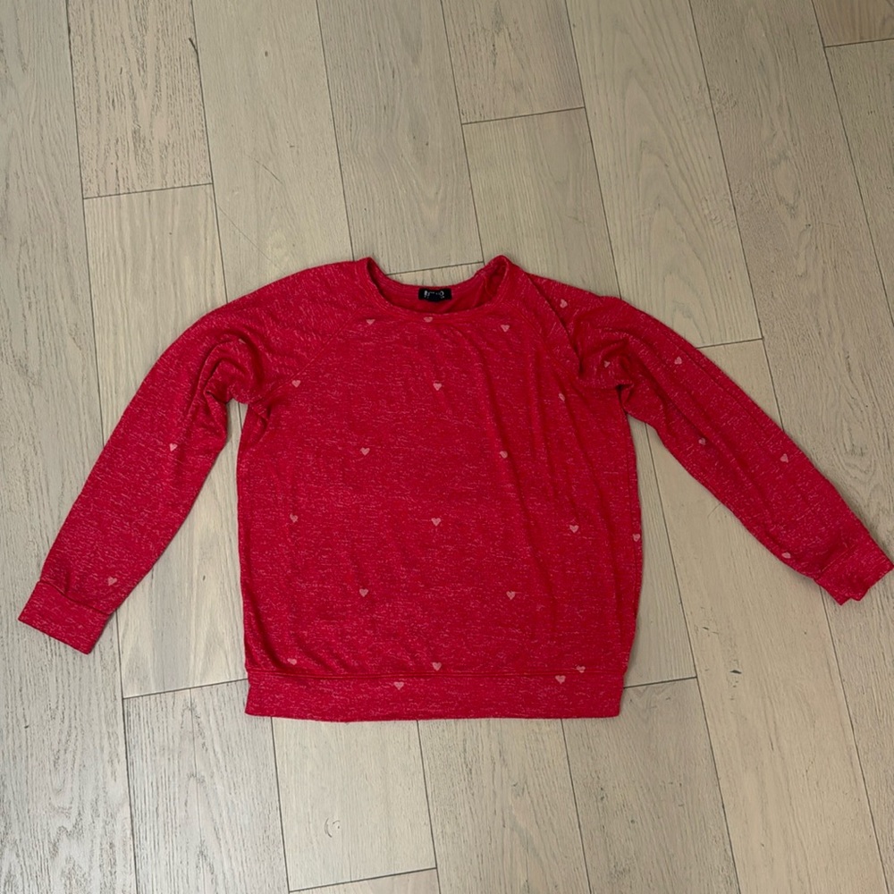 Buffalo red heart shirt